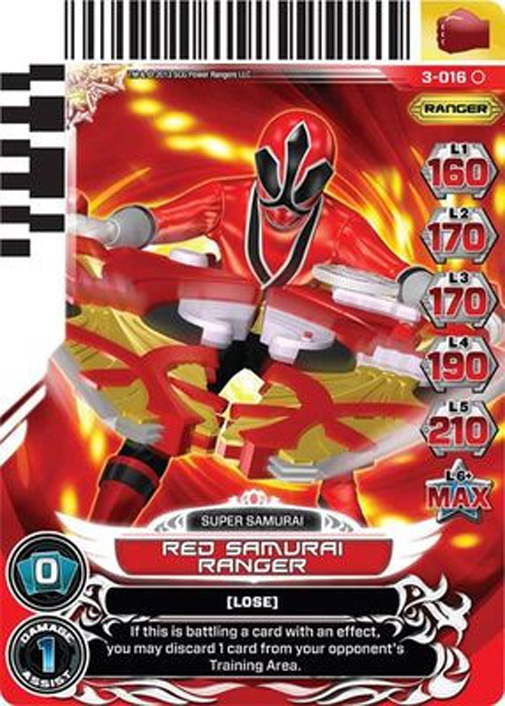 Red Samurai Ranger 016